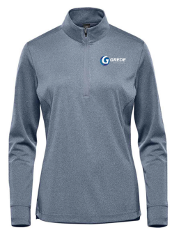 Grow With GREDE - Women's Quarter Zip 