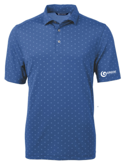 GREDE Men's Cutter & Buck Tile Print Polo