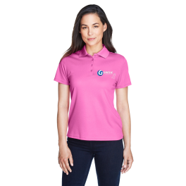 Women's GREDE Breast Cancer Awareness Polo